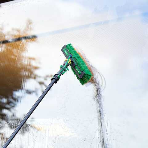 Vinkelborste Unger Pure Water nLite Power Brush Splittad Grön