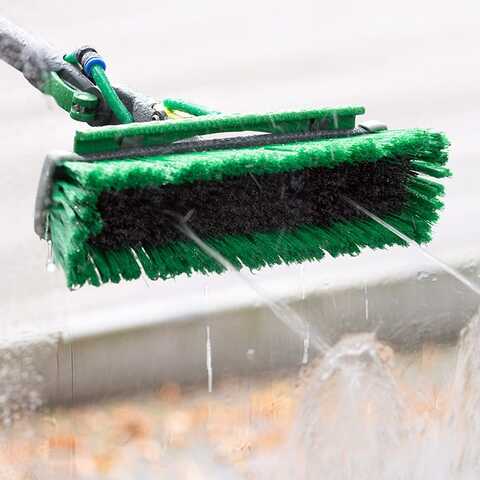Vinkelborste Unger Pure Water nLite Power Brush Splittad Grön