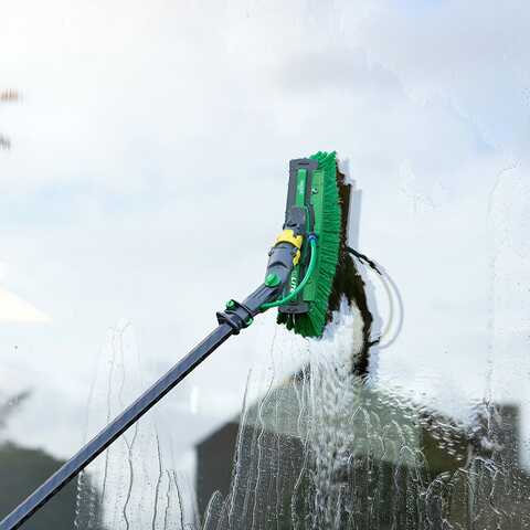 Vinkelborste Unger Pure Water nLite Power Brush Splittad Grön