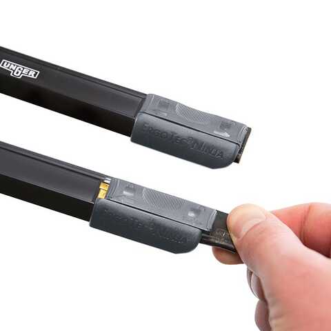 Fönsterskrapa Unger Ninja Ergo Tec med Mjuk Gummi 55cm