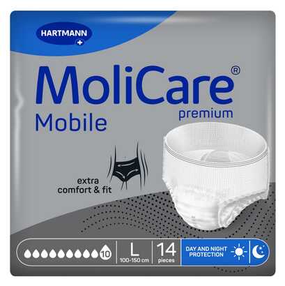 Inkontinensskydd Molicare Premium Mobile 10 Droppar L