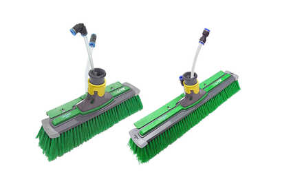 Vinkelborste Unger Pure Water nLite Power Brush Splittad Grön