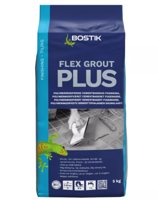Fog Bostik Flex Grout Plus Antracit Grå 5kg
