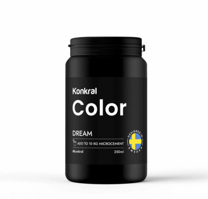 Dream Kulör Konkral 250 ml till 10kg Microcement
